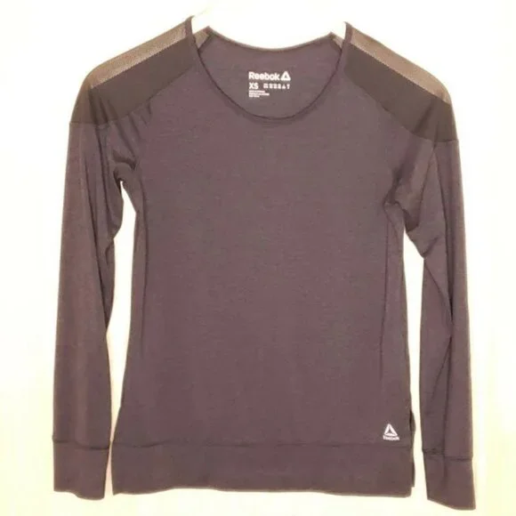 Reebok Womens Long Sleeve Active Wear Top XS - Picture 1 of 6
